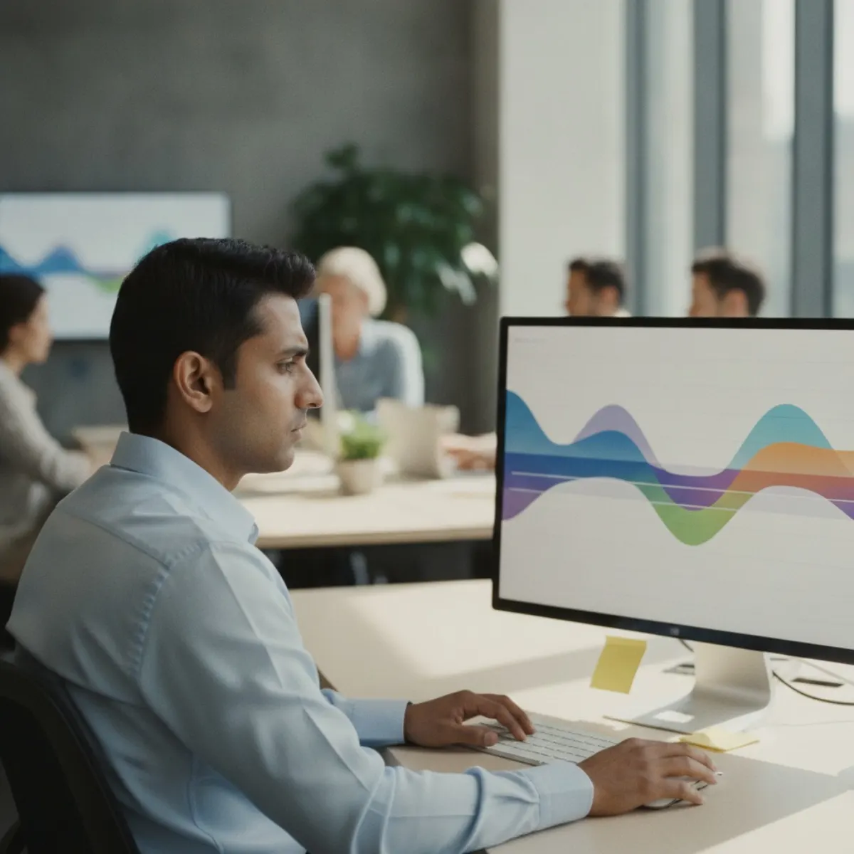An analyst reviewing a cultural intelligence platform dashboard of country dimension scores